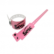 Pulseira Vinil Larga 